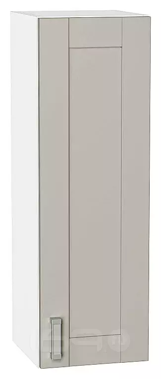 Шкаф верхний с 1-ой дверцей Лофт Grey Silk/Белый 920*300*320