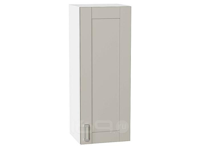 Шкаф верхний с 1-ой дверцей Лофт Grey Silk/Белый 920*350*320