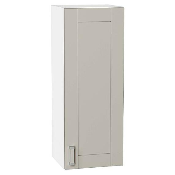 Шкаф верхний с 1-ой дверцей Лофт Grey Silk/Белый 920*350*320
