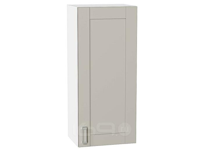 Шкаф верхний с 1-ой дверцей Лофт Grey Silk/Белый 920*400*320