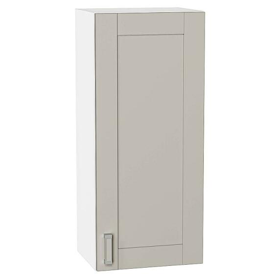 Шкаф верхний с 1-ой дверцей Лофт Grey Silk/Белый 920*400*320