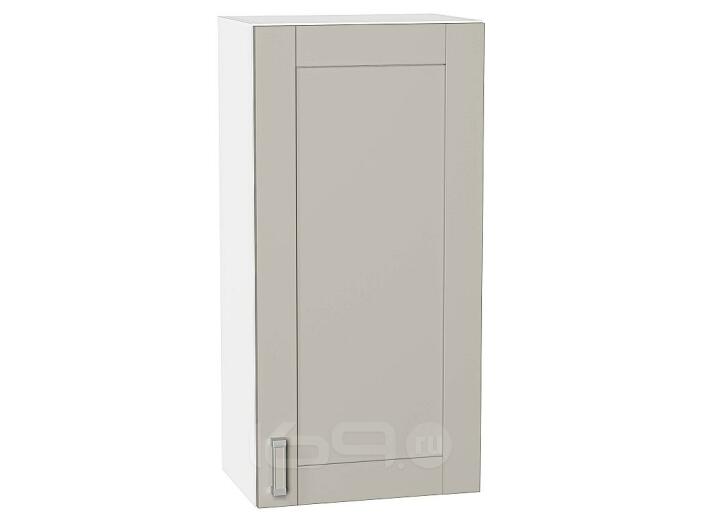 Шкаф верхний с 1-ой дверцей Лофт Grey Silk/Белый 920*450*320