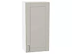Шкаф верхний с 1-ой дверцей Лофт Grey Silk/Белый 920*450*320