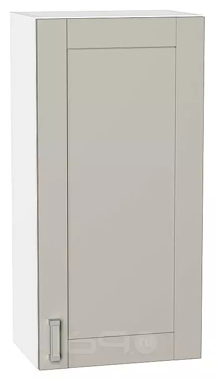 Шкаф верхний с 1-ой дверцей Лофт Grey Silk/Белый 920*450*320