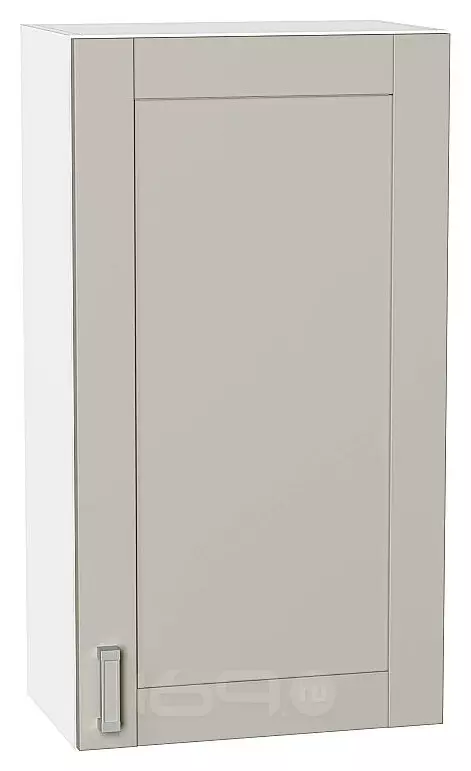 Шкаф верхний с 1-ой дверцей Лофт Grey Silk/Белый 920*500*320