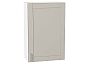 Шкаф верхний с 1-ой дверцей Лофт Grey Silk/Белый 920*600*320