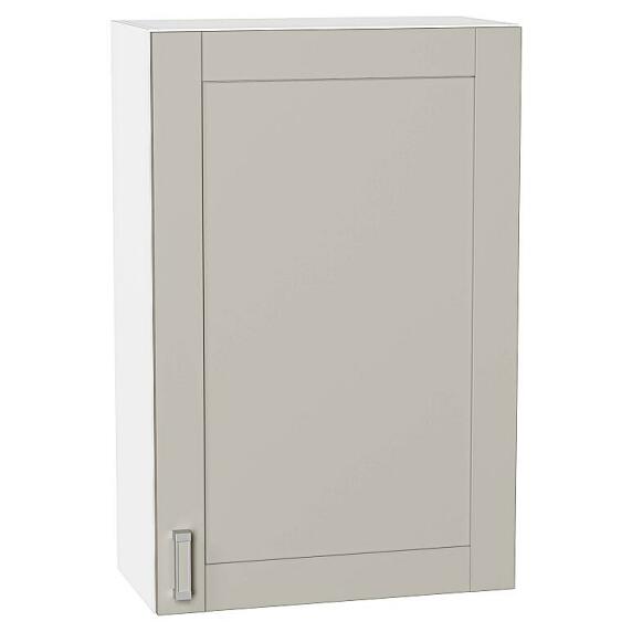 Шкаф верхний с 1-ой дверцей Лофт Grey Silk/Белый 920*600*320
