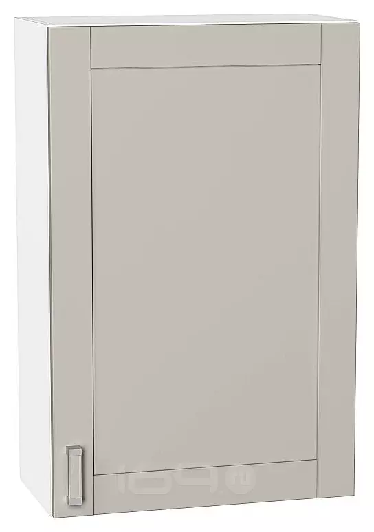 Шкаф верхний с 1-ой дверцей Лофт Grey Silk/Белый 920*600*320