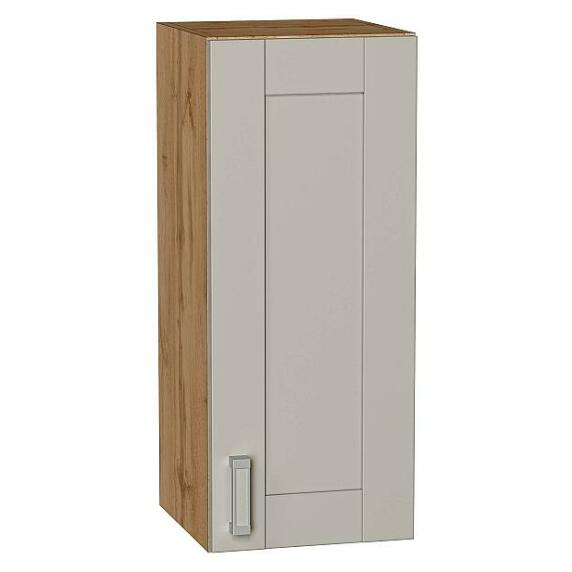 Шкаф верхний с 1-ой дверцей Лофт Grey Silk/Дуб Вотан 716*300*320