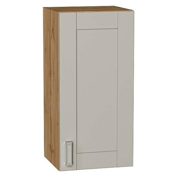 Шкаф верхний с 1-ой дверцей Лофт Grey Silk/Дуб Вотан 716*350*320