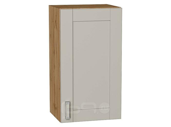 Шкаф верхний с 1-ой дверцей Лофт Grey Silk/Дуб Вотан 716*400*320