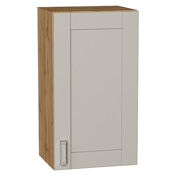 Шкаф верхний с 1-ой дверцей Лофт Grey Silk/Дуб Вотан 716*400*320