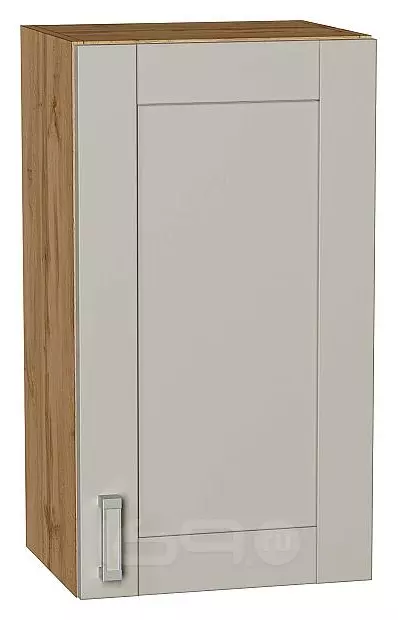 Шкаф верхний с 1-ой дверцей Лофт Grey Silk/Дуб Вотан 716*400*320