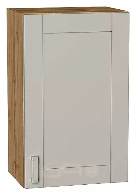 Шкаф верхний с 1-ой дверцей Лофт Grey Silk/Дуб Вотан 716*450*320