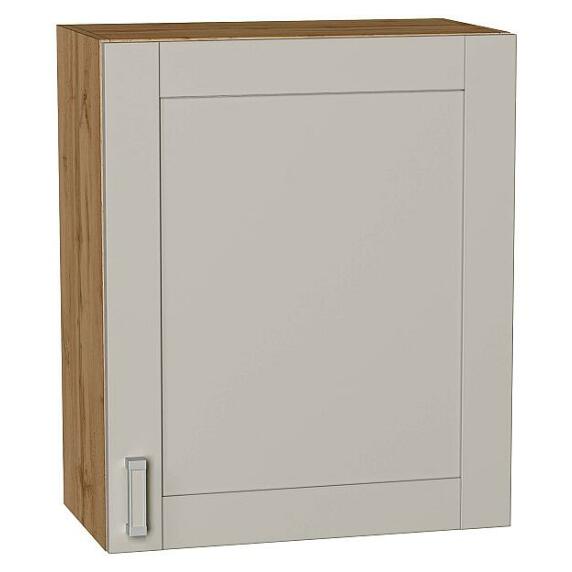 Шкаф верхний с 1-ой дверцей Лофт Grey Silk/Дуб Вотан 716*600*320