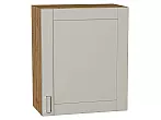 Шкаф верхний с 1-ой дверцей Лофт Grey Silk/Дуб Вотан 716*600*320