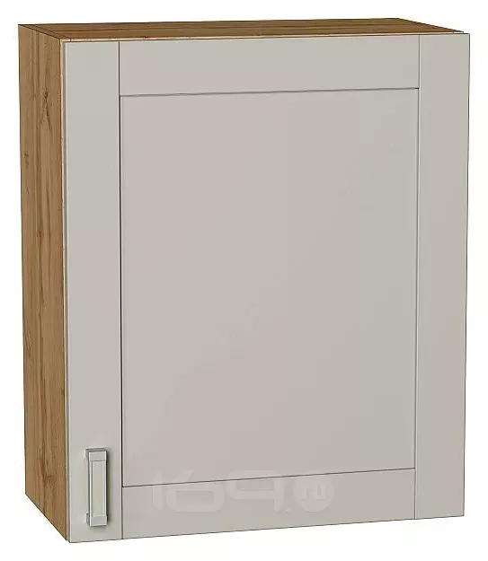 Шкаф верхний с 1-ой дверцей Лофт Grey Silk/Дуб Вотан 716*600*320