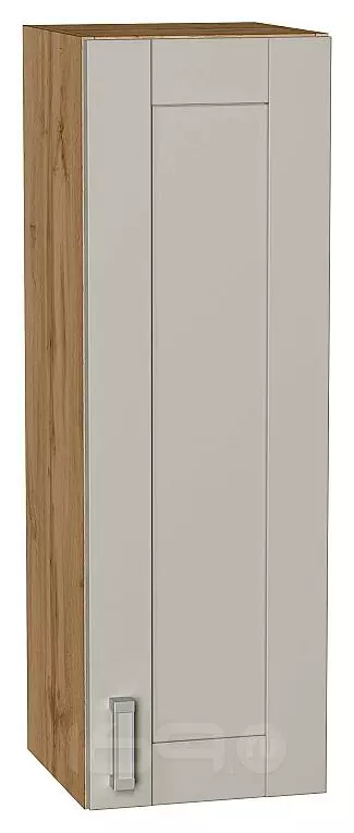 Шкаф верхний с 1-ой дверцей Лофт Grey Silk/Дуб Вотан 920*300*320