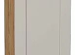 Шкаф верхний с 1-ой дверцей Лофт Grey Silk/Дуб Вотан 920*400*320
