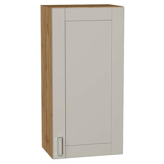 Шкаф верхний с 1-ой дверцей Лофт Grey Silk/Дуб Вотан 920*450*320