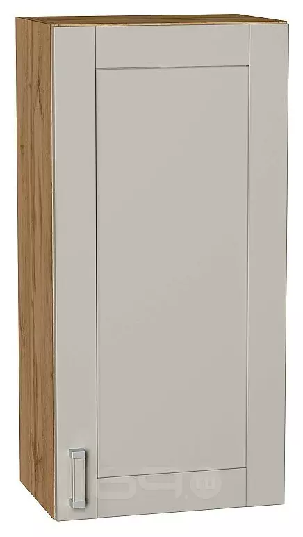 Шкаф верхний с 1-ой дверцей Лофт Grey Silk/Дуб Вотан 920*450*320