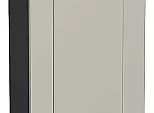 Шкаф верхний с 1-ой дверцей Лофт Grey Silk/Graphite 716*400*320