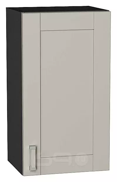 Шкаф верхний с 1-ой дверцей Лофт Grey Silk/Graphite 716*400*320