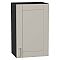 Шкаф верхний с 1-ой дверцей Лофт Grey Silk/Graphite 716*450*320