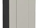 Шкаф верхний с 1-ой дверцей Лофт Grey Silk/Graphite 920*300*320