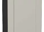 Шкаф верхний с 1-ой дверцей Лофт Grey Silk/Graphite 920*450*320