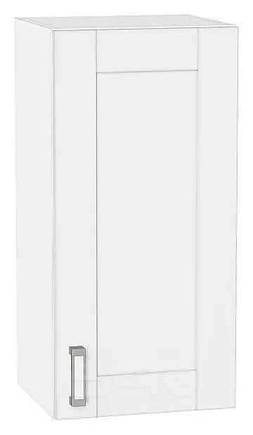 Шкаф верхний с 1-ой дверцей Лофт White Silk/Белый 716*350*320