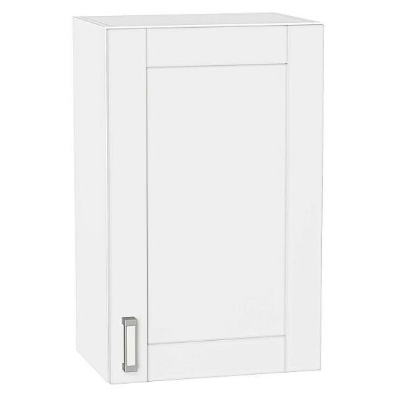 Шкаф верхний с 1-ой дверцей Лофт White Silk/Белый 716*450*320