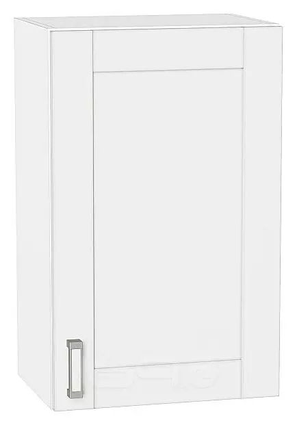 Шкаф верхний с 1-ой дверцей Лофт White Silk/Белый 716*450*320