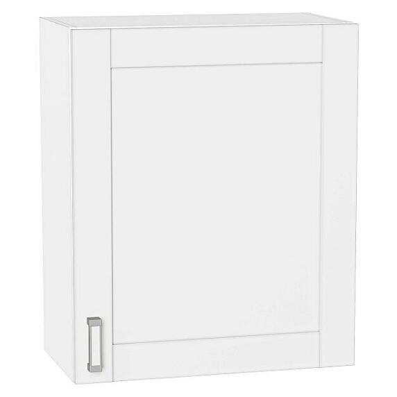 Шкаф верхний с 1-ой дверцей Лофт White Silk/Белый 716*600*320