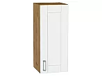 Шкаф верхний с 1-ой дверцей Лофт White Silk/Дуб Вотан 716*300*320