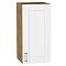 Шкаф верхний с 1-ой дверцей Лофт White Silk/Дуб Вотан 716*350*320
