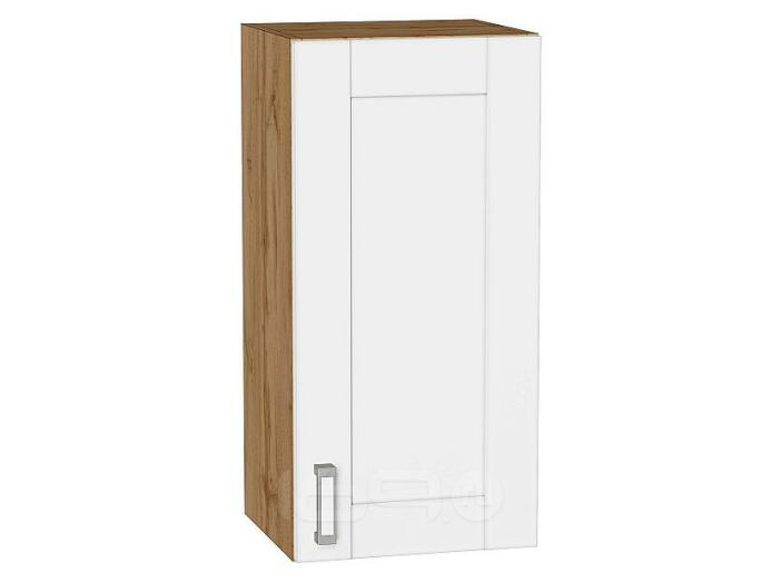 Шкаф верхний с 1-ой дверцей Лофт White Silk/Дуб Вотан 716*350*320