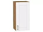 Шкаф верхний с 1-ой дверцей Лофт White Silk/Дуб Вотан 716*350*320