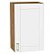 Шкаф верхний с 1-ой дверцей Лофт White Silk/Дуб Вотан 716*450*320