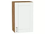 Шкаф верхний с 1-ой дверцей Лофт White Silk/Дуб Вотан 716*450*320