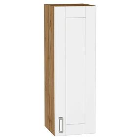 Шкаф верхний с 1-ой дверцей Лофт White Silk/Дуб Вотан 920*300*320
