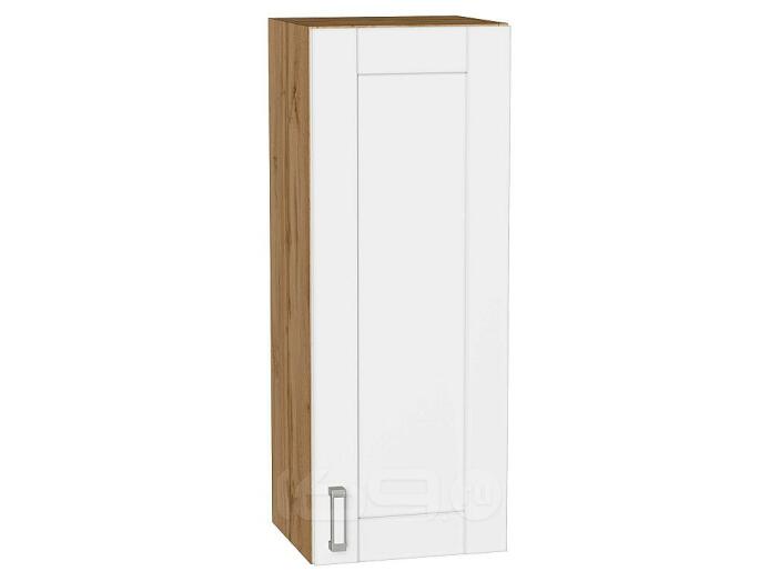 Шкаф верхний с 1-ой дверцей Лофт White Silk/Дуб Вотан 920*350*320