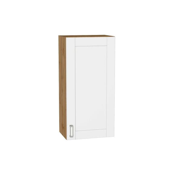 Шкаф верхний с 1-ой дверцей Лофт White Silk/Дуб Вотан 920*450*320