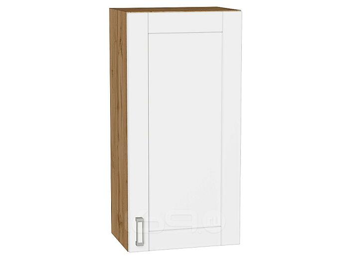 Шкаф верхний с 1-ой дверцей Лофт White Silk/Дуб Вотан 920*450*320