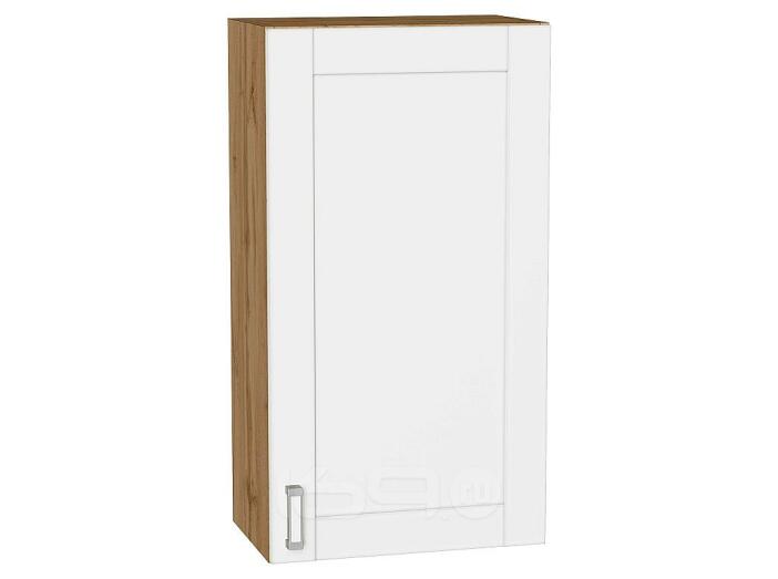 Шкаф верхний с 1-ой дверцей Лофт White Silk/Дуб Вотан 920*500*320
