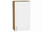 Шкаф верхний с 1-ой дверцей Лофт White Silk/Дуб Вотан 920*500*320