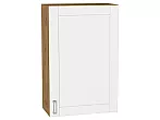 Шкаф верхний с 1-ой дверцей Лофт White Silk/Дуб Вотан 920*600*320