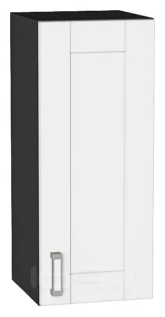 Шкаф верхний с 1-ой дверцей Лофт White Silk/Graphite 716*300*320