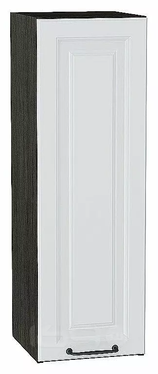 Шкаф верхний с 1-ой дверцей Ницца Blanco/Graphite 920*300*318