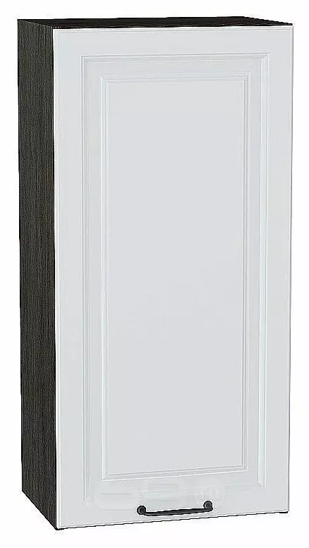 Шкаф верхний с 1-ой дверцей Ницца Blanco/Graphite 920*450*318